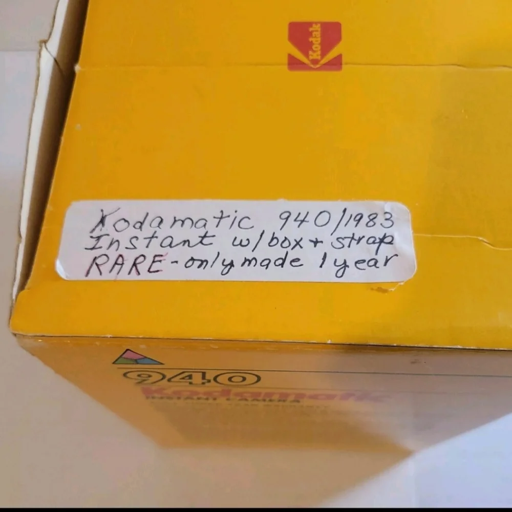 Very Rare Vintage Kodamatic 940 Instant Camera